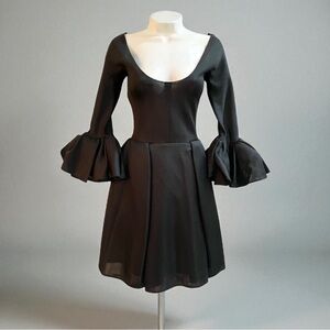 ROCHAS SILK Runway Couture Dress Size 38